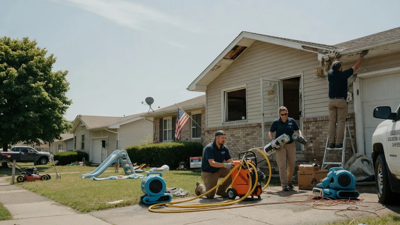 Water Damage Restoration in Columbus, KS near me